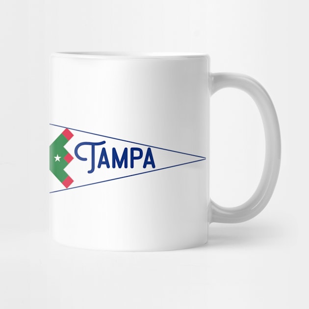 Tampa Flag Pennant by zsonn